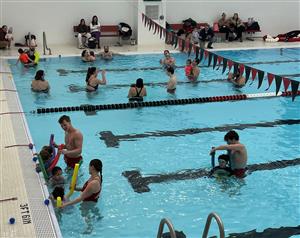 Winter swim lessons at PHS!