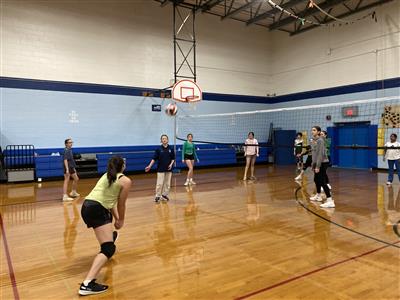 Indoor Bump Set Spike