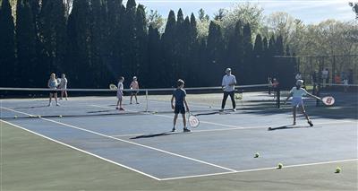 Spring tennis